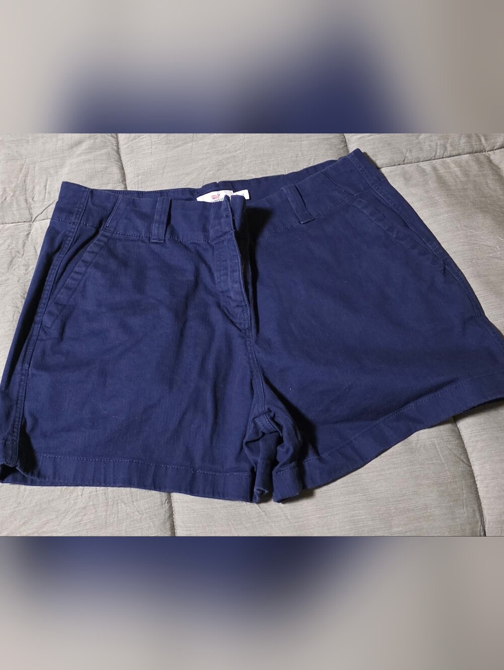 Vineyard Vines Women's Navy Cotton Bermuda Shorts